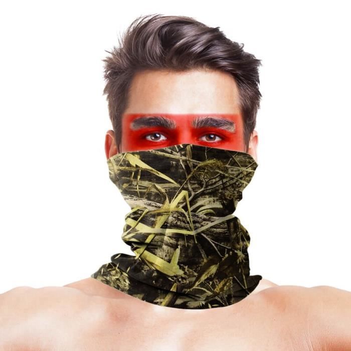 Foulard Multifonction KTM - Tissu Respirant, 7 Utilisations (bandana, Protection Visage...) | Noir/orange Ou Noir/gris, Taille Unique