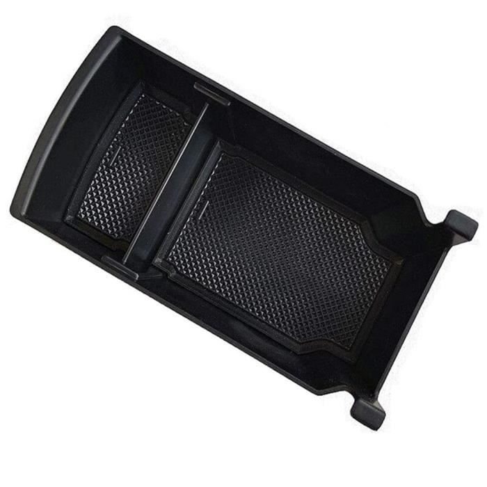 Accoudoir Central Avec Rangement Pour Honda Fit/Jazz 2 (2008-2013) - Noir Rouge, Sans USB, Cuir PU