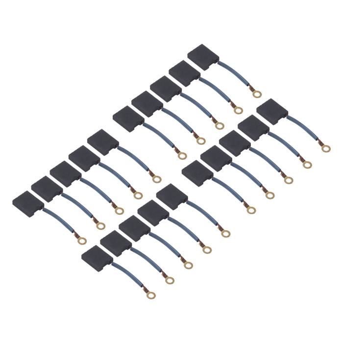 Balai De Charbon Pour Moteur,10pcs Remplacement De Brosse A