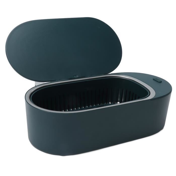 Nettoyeur à Ultrasons Pour Bijoux Et Lunettes - 2 Modes, Rechargeable USB, Capacité 300 Ml - Pour Bagues, Colliers, Prothèses Dentaires