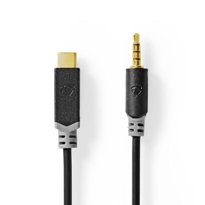 Câble USB-C Vers Jack 3,5 Mm Avec DAC – 1,2 M, Pour IPhone 16, Samsung S24 Et Autres