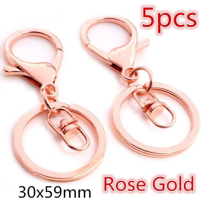 Fermoir Homard Or 18 Carats 7mm - Très Petit Modèle, Forme Poire/larme, Jaune, Pour Bijoux
