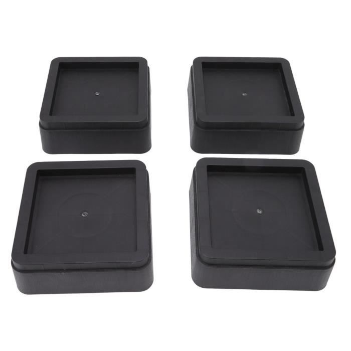 EJ.life Rehausseurs de pieds de chaise en plastique 4 pièces