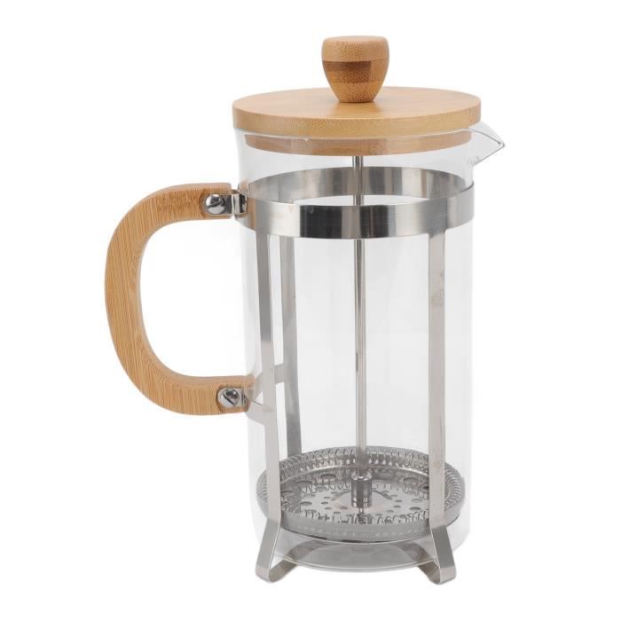 Cafetière à Piston VIER LIZ 600 Ml - Verre Borosilicate, Filtre Inox 18/10, Poignée Silicone Cafetière à Piston French Press Cafetière à Piston VIER LIZ 600 Ml - Verre Borosilicate, Filtre Inox 18/10, Poignée Silicone Cafetière à Piston French Press