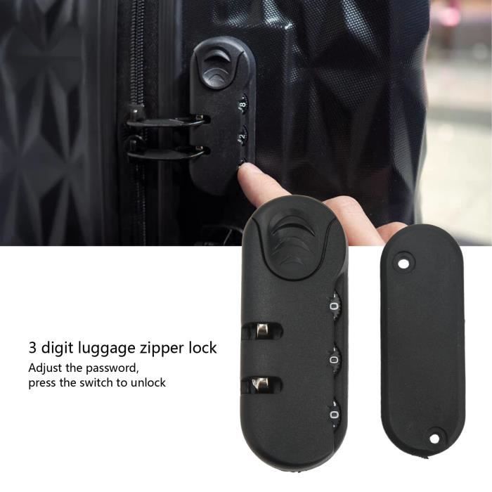 Serrures à bagages à code antivol Simple de haute qualité cadenas à