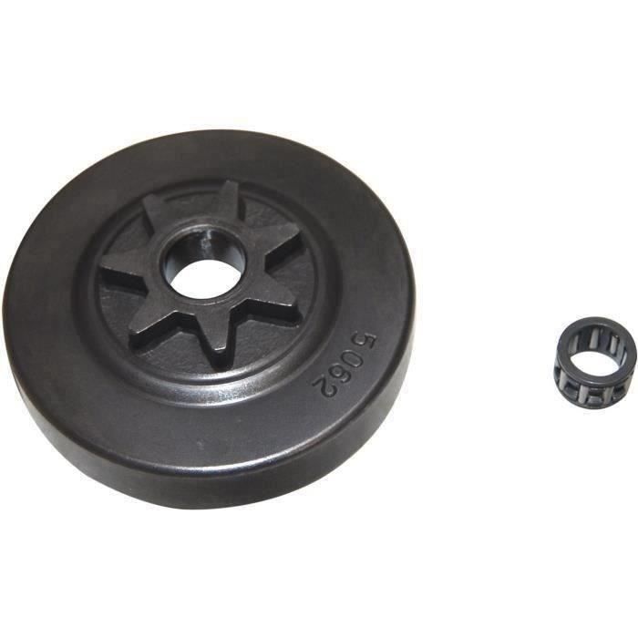 Pignon étoile 3/8 - 7 dents adaptable pour tronçonneuse ECHO modèles cs400, cs420, cs440, cs3600, cs
