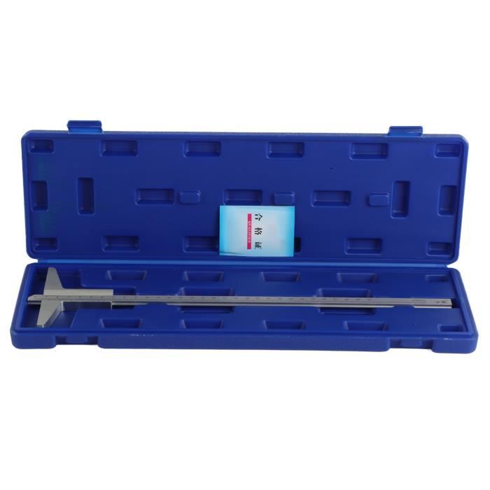Jauge Profondeur Numérique 0-150mm - Précision 0,01mm - Acier Inoxydable - Conversion Mm/pouce - Alimentation LR44