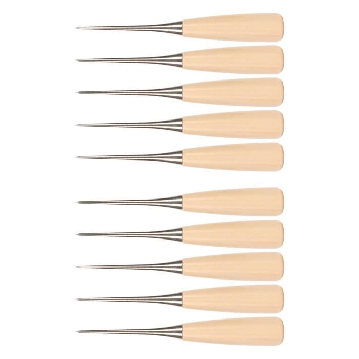 Precisions Poinçons Avec Manche En Bois Pour Travaux Manuels