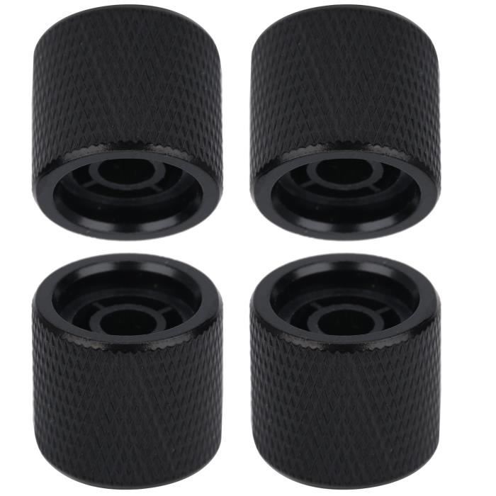 Boutons De Manchette Guitare électrique - Design Roue De Tonalité - En Acier Rhodié, Avec étui