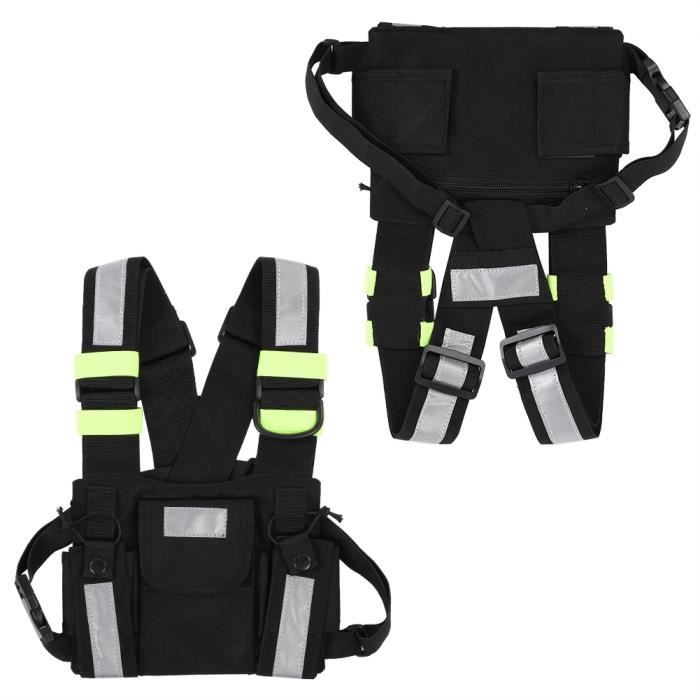 Sac Tactique De Poitrine Multi-Poches – Toile Oxford, 27x23x5 Cm, Sangle Réglable, Pour Airsoft, Randonnée, Chasse Et EDC