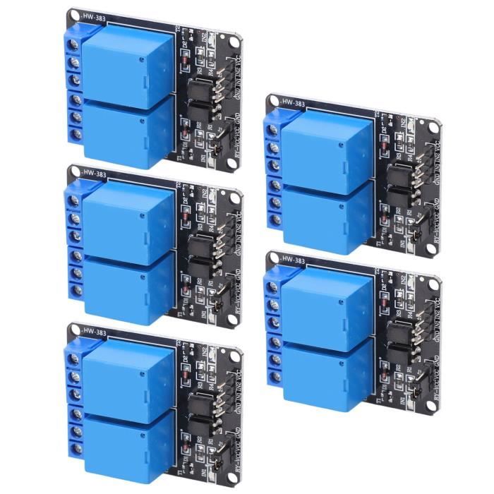Module Relais 30A Avec Optocoupleur YYG-2 - Contrôle Haut/bas Niveau, Isolation Anti-interférence - 5V/12V/24V - 3