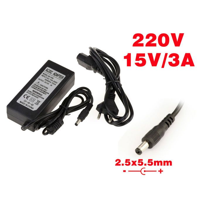 Alimentation Externe 220V Vers 6V 2A | Embout 2.5x5.5mm | Garantie 1 An | Neuf | Marque KALEA-INFORMATIQUE