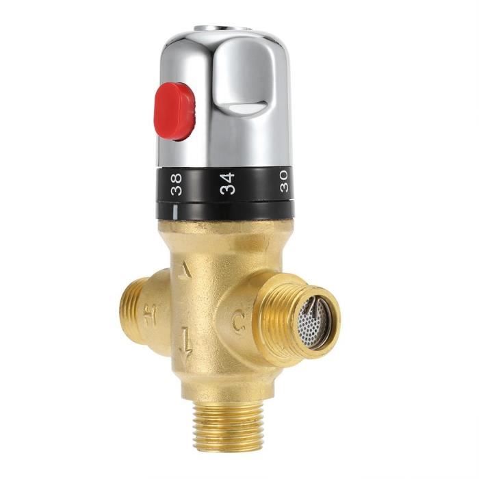 Vanne Mélangeuse Thermostatique BRISTAN 15 Mm Chrome - Réf. MT503CP-ISO - Neuf En Emballage