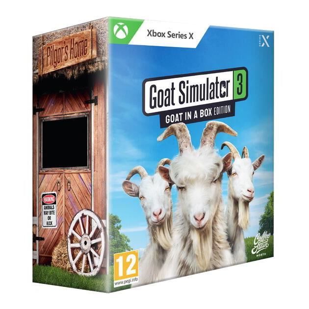 Goat Simulator 3 Jeu Xbox Series X Simulation Mode en ligne En boîte