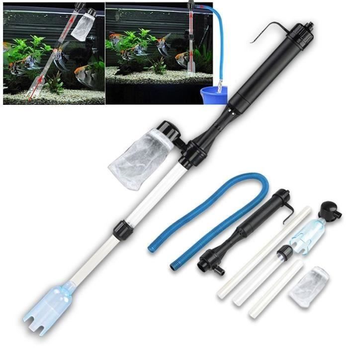 Pompe Électrique Shiphon Pour Vidanger Nettoyer l'Aquarium de