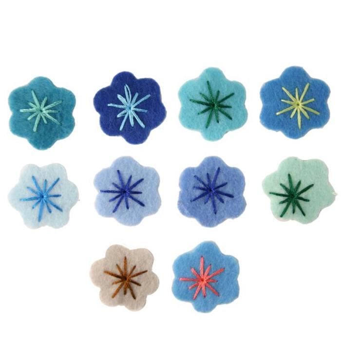 Feutrine Bleu Marine Au Mètre - Largeur 180 Cm - Pour Scrapbooking Et Loisirs Créatifs