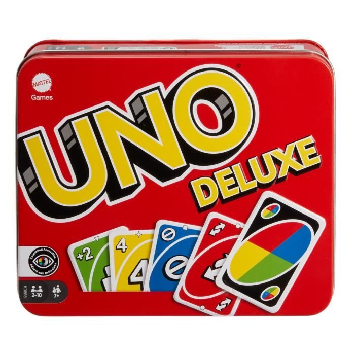 UNO Uno Deluxe Jeu de Cartes Achat / Vente jeu société plateau