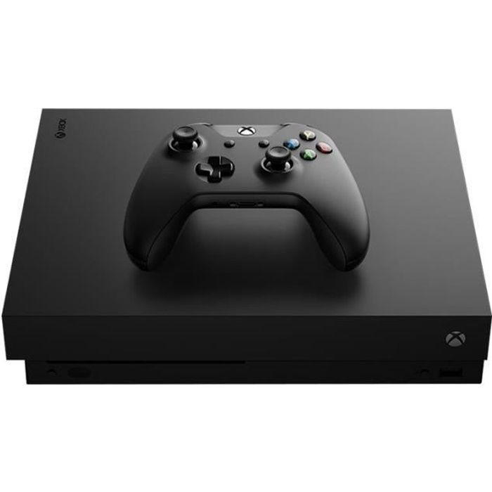 Microsoft Xbox One X Console de jeux 4K HDR 1 To HDD noir Shadow of the Tomb Raider