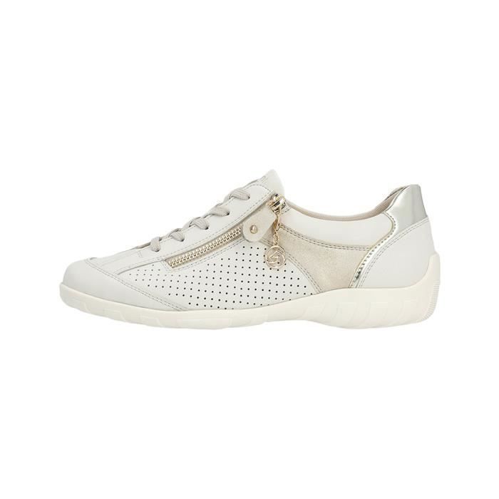 Remonte Basket Cuir Remonte Rock - Blanc
