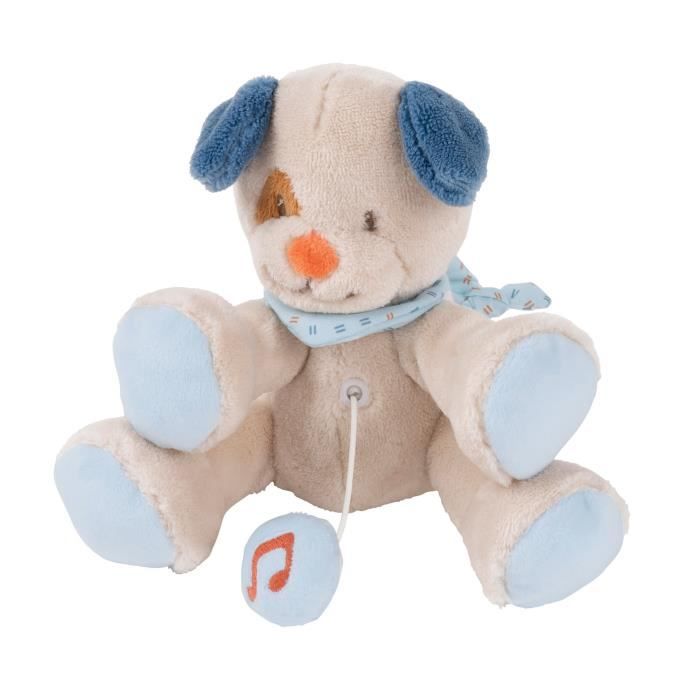 NATTOU Mini-peluche musicale Jim le chien - 100% polyester - 20 cm - Dès la  naissance - Cdiscount Jeux - Jouets