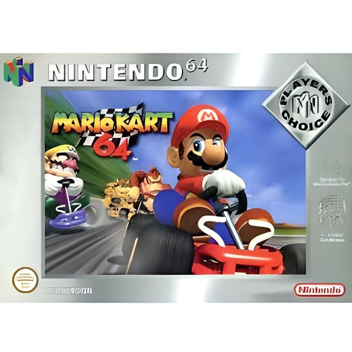 Nintendo Jeu Pour N64 Mario Kart