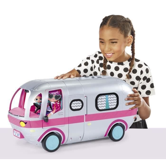 L.O.L. Surprise! Glamper – Camping-car Violet 4 En 1, Neuf