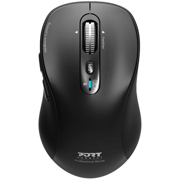 Souris Port Designs 900720 – Universel Ambidextre, Bluetooth, 3200 DPI, 6 Boutons - vue 5