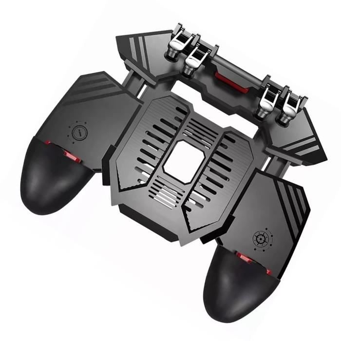 Qiilu de jeu mobile Contrôleur de Jeu Mobile avec Contrôle Sensible, Design Ergonomique