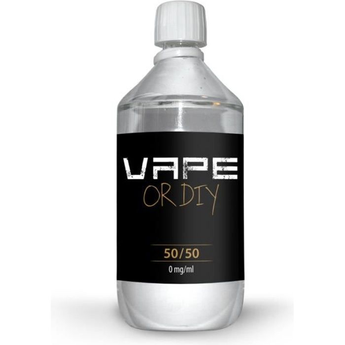 Base E-liquide 0 mg/ml REVOLUTE 50 % PG 50 % VG 1 Litre - Cdiscount Au  quotidien