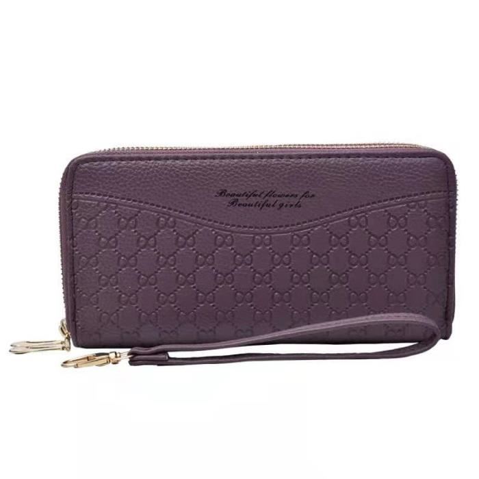Violet FEMME Portefeuille En Simili Cuir Pour Femme 2999084