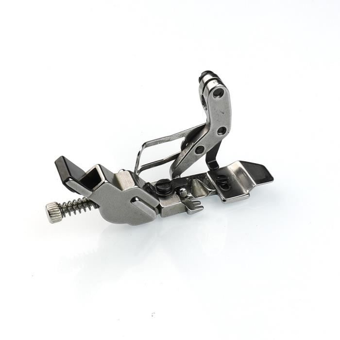 Pied Presseur 'Ruffler' Pour Machine à Coudre à Tige Basse - Crée Volants Et Plis Réglables - Compatible Brother, Singer, Janome, Juki