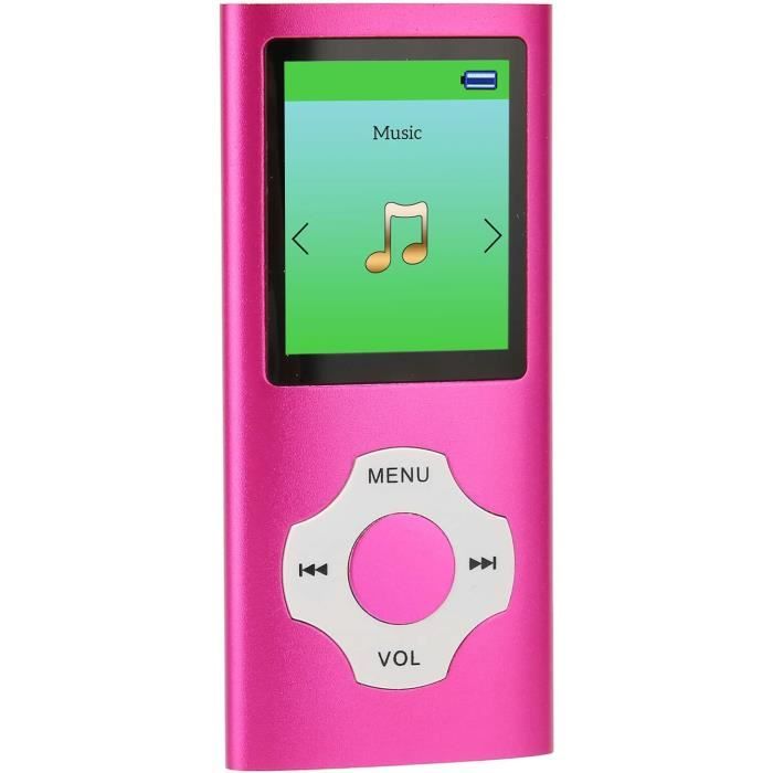 Lecteur MP3, Lecteur De Musique Avec Haut-Parleur HD Intégré, Prise En Charge De 64 Go, Lecteur Audio HiFi Pour Les Voyages D'Affaires, Les Sports, Les Loisirs, Le Bureau