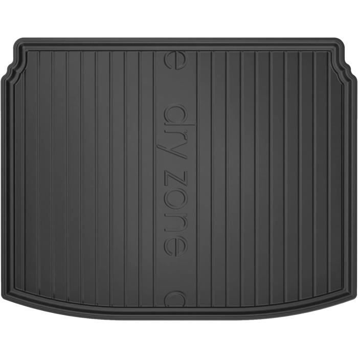 Bac De Coffre DryZone Sur Mesure Pour Citroën DS4 2011-2018 - En TPE Durable, Antidérapant, Bord Haut 3,5 Cm - Protection Saleté Et Liquides