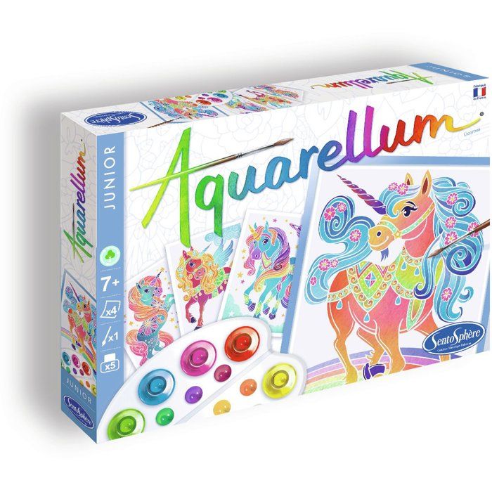 Aquarellum Junior Licornes SentoSphère