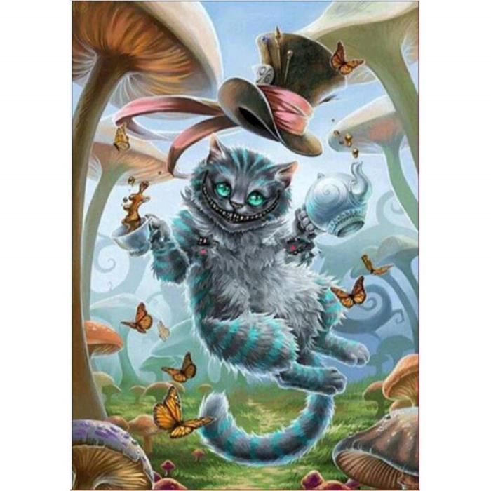 5d Bricolage Diamant Peinture Animal Chat Alice Au Pays Des Merveilles Broderie Peinture Murale Point De Croix Pein 1721 Achat Vente Tableau Toile Cdiscount 5d Bricolage Diamant Peinture Animal Chat Alice Au Pays Des Merveilles Broderie Peinture Murale Point De Croix Pein 1721 Achat Vente Tableau Toile Cdiscount