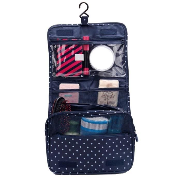 Gonex Trousse de Toilette Cosm/étiques pour Homme Femme Sac De Rangement Maquillage Organiseur de Bagage pour Voyage Kaki