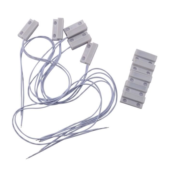 Capteur HumiditÃ Sourcing Map Magnétique Capteur Maison Porte Fenêtre Entrée Mils 2.0