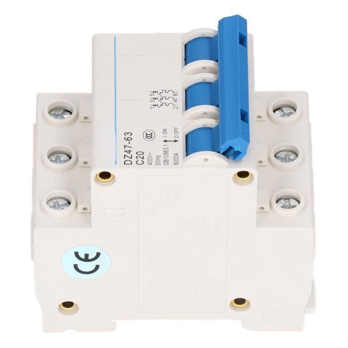 Tbest Miniature Circuit Breaker, Modular Structure 400V Circuit Breaker