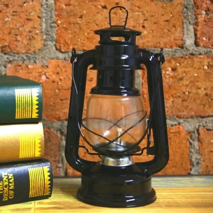 Lanterne Tempête Vintage Rétro Lampe À Huile Élégante Nostalgique Kérosène Huile Petit Kérosène