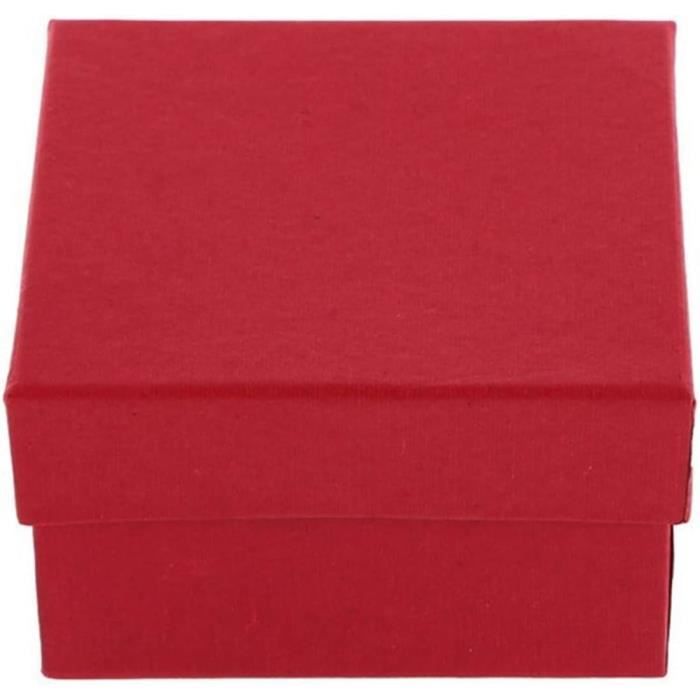 Sbh Boite A Montre Red Watch Box Cardboard Present Gift Box Rectangle ...