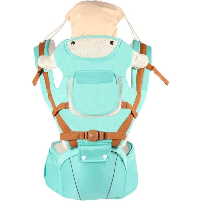 PorteBébé Ergonomique MultiFonctions Ajustable Respirant, Pour Bébé