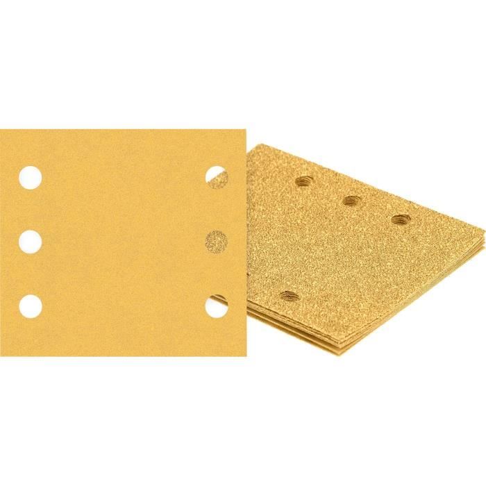 Bosch Professional 10x Feuilles abrasives Expert C470 à 6 trous (pour Bosch Professional 10x Feuilles abrasives Expert C470 à 6 trous (pour