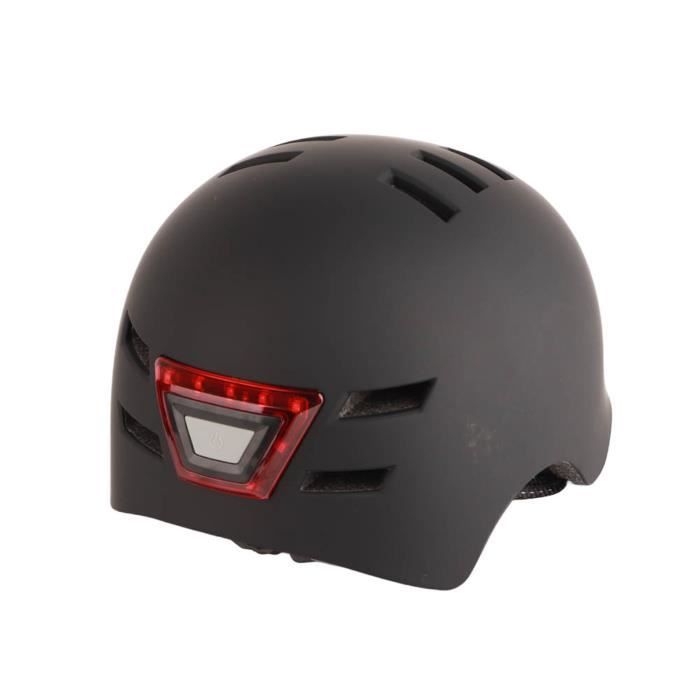 VGEBY Casque vélo LED lampe lumineuse casque skateboard électrique