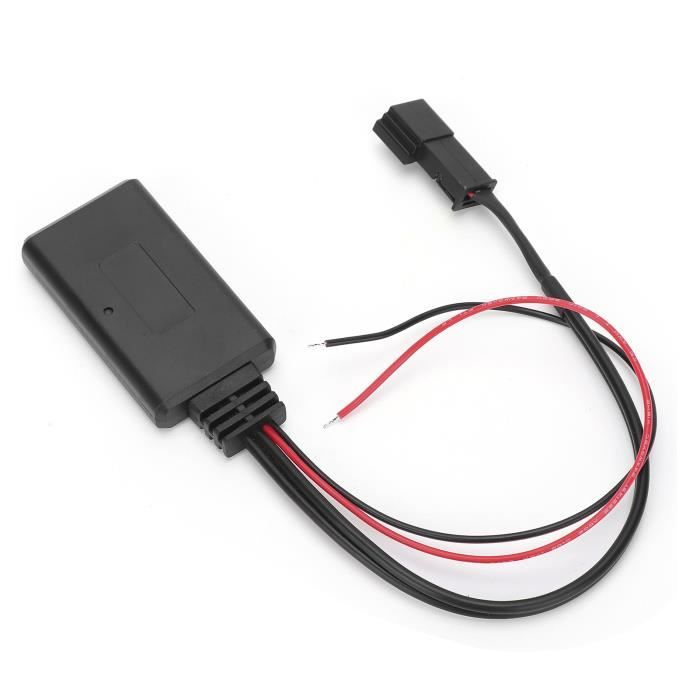 Qiilu Adaptateur Bluetooth 3 Broches Pour Autoradio - Câble Audio Sans Fil Pour GL1800 Goldwing