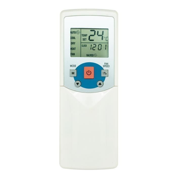 Télécommande Climatiseur Goshyda R06/BGE - Remplacement Pour Komeco Comfee - Blanc Universel