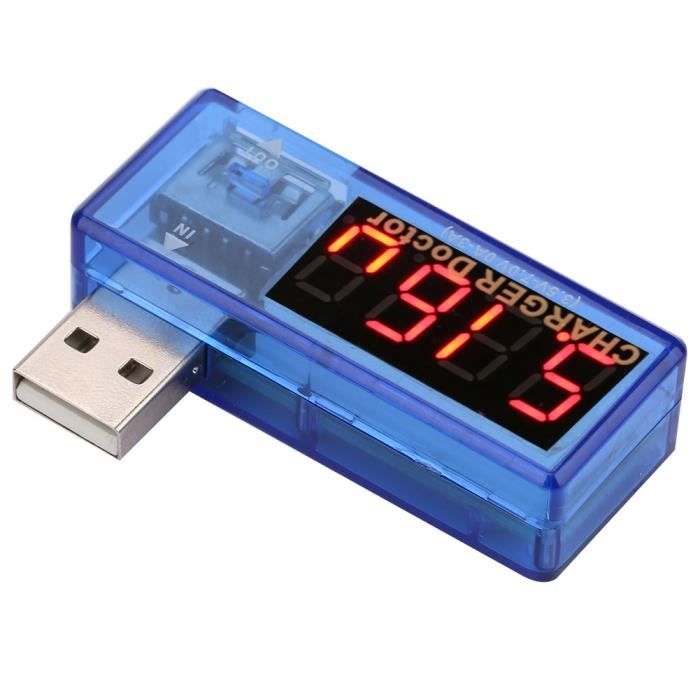 Testeur Compteur De Courant De Tension Usb Numérique Voltmètre