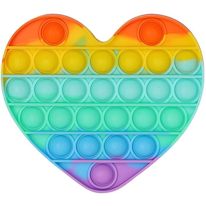 SY07441-Bdwing Push And Pop Bubble Sensory Toy, Jouets Sensoriels à Presser, Silicone Anti