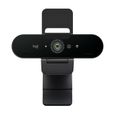 LOGITECH - Webcam BRIO STREAM - 90 fps - USB 3.0 - 13 Mégapixels Interpolé(s) - Vidéo 4096 x 2160 - Autofocus - Microphone-1