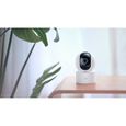 Caméra de surveillance sans fil 360° XIAOMI - Résolution 1920*1080 - Vision nocturne - Blanc-1