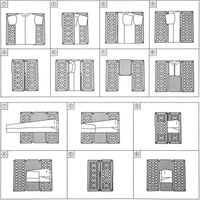 Planche Pliante Pour Vêtements - Pliage Rapide Et Uniforme - T-shirts, Chemises, Pulls - Dimensions 48x40 Cm Déplié - 5